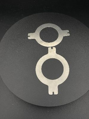 Aangepaste verwerking van roestvrij staalhardware de Klepplaat van de productiediensten