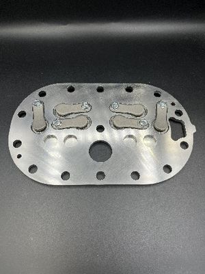 Roestvrijstalen compressorventielplaat met gietprocesdrukbegrenzer en -regelaar voor industriële toepassingen