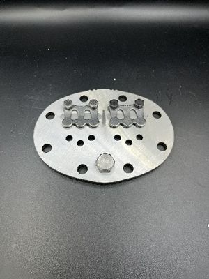 De aangepaste klepplaat en van de klepplaat Plaat van de Compressorklep