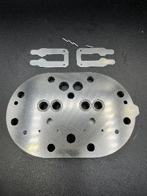 De aangepaste Plaat van de Compressorklep met Van regelbare grootte en Dikte