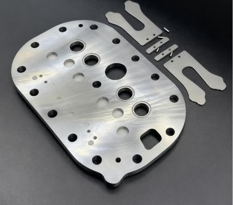 Industrieel roestvrij staal vallei wiel klepplaat compressor klepplaat