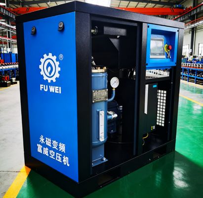 Gepersonaliseerd 30kw 40hp Rotary Screw Air Compressor Air Cooling Type Industrial Screw Compressor 8Bar 10Bar
